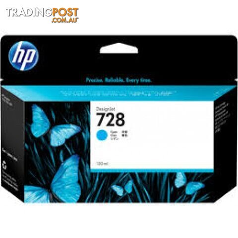 Hewlett Packard HP-728 Cyan - Hewlet Packard - HP 728C - 0.00kg