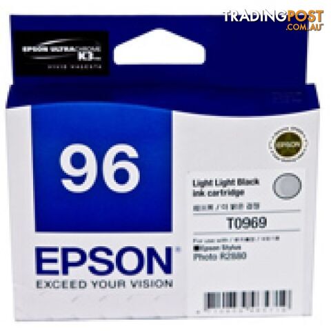 Epson C13T096990 LT LT BLACK 96 - Epson - Epson T0969 LL BLACK - 0.00kg