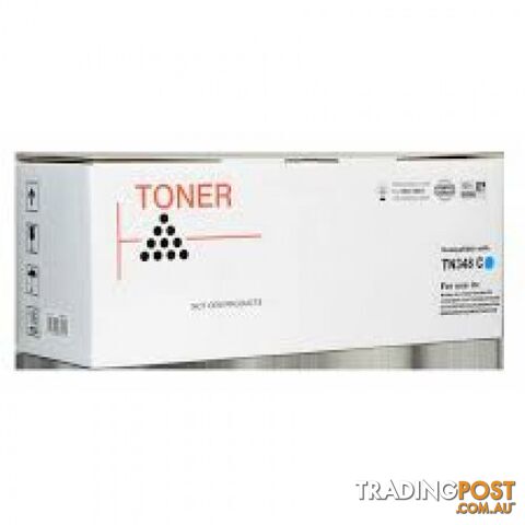 Brother TN-348C White Box Compatible Cyan Toner - Compatible - WB TN-348C -...