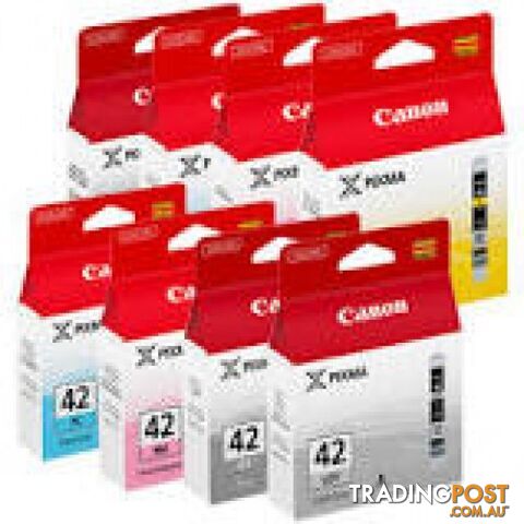 Canon CLI-42 8 Cartridge set for PRO-100 PRO-100S - Canon - CLI-42 INKSET - 0.10kg