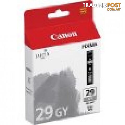 Canon PGI-29GY Pigment Grey Ink Cartridge - Canon - PGI-29GY - 0.20kg