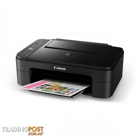 Canon PIXMA TS3360 Colour Multifunction Inkjet Printer Black - Canon - TS-3360 - 9.00kg