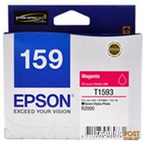 Epson 159 C13T159390 Magenta ink cartridge for Photo Stylus R2000 - Epson - Epson 159 MAGENTA - 0.20kg