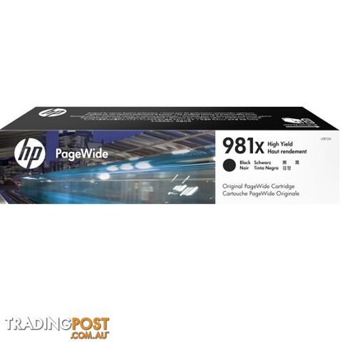 Hewlett Packard HP-981X Black Ink HIGH YIELD for PageWide PRO 586 - Hewlet...