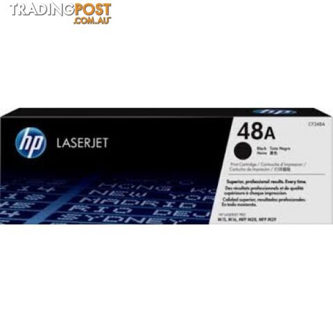 Hewlett-Packard CF248A Black Toner [#48A] - Hewlet Packard - HP CF248A Black -...