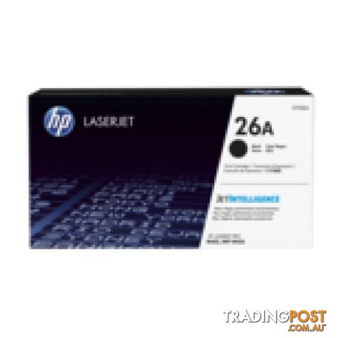 Hewlett-Packard CF226X Black Toner [#26X] - Hewlet Packard - HP CF226X Black - 0.11kg