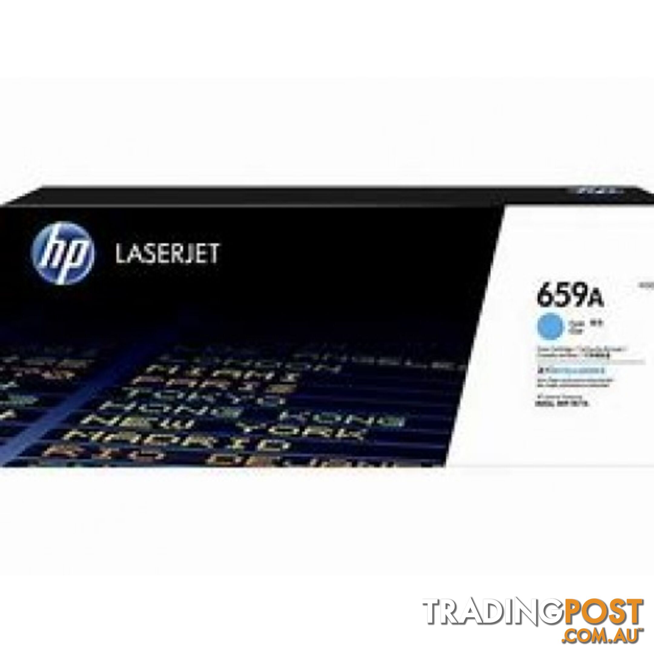 Hewlett-Packard W2011X Cyan Toner [ 659X] for M776 M856 - Hewlet Packard - HP W2011X  CYAN - 0.94kg