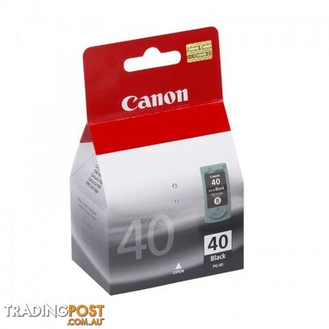 Canon PG-40 Black Ink cartridge for mx300 MX310 - Canon - PG-40 - 0.07kg