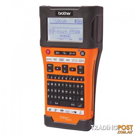 Brother PT-E550WVP Portable Label Printer WITH Charger - Brother - PT-E550WVP - 0.00kg