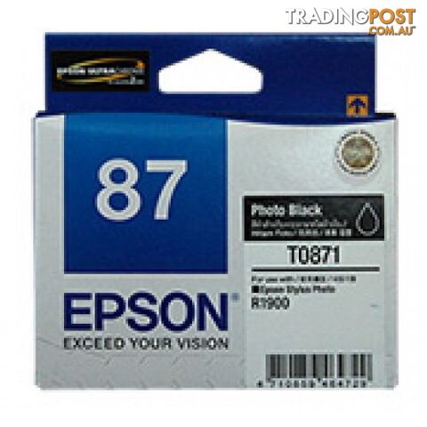 Epson C13T087190 PHOTO BLACK 87 - Epson - EPSON T0871 BLACK - 0.00kg