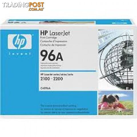 Hewlett-Packard C4096A Black Toner [#96A] - Hewlet Packard - HP C4096A - 3.00kg