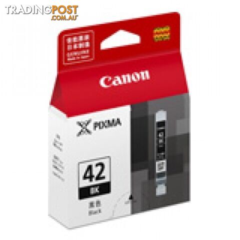 Canon CLI-42BK Black Ink Cartridge for PRO-100 - Canon - CLI-42BK - 0.10kg