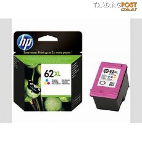 Hewlett Packard HP-62XL Tri-Colour Ink Cartridges for OfficeJet 250 - Hewlet...