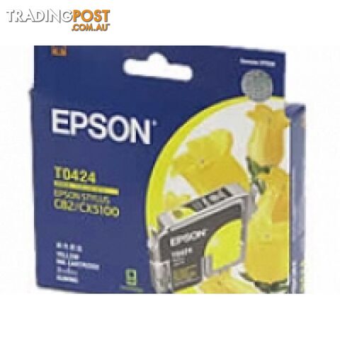 EPSON T0424 Yellow Ink Cartridge - Epson T0424 Yellow - 0.20kg