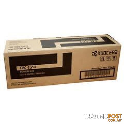 Kyocera TK-174 Black Toner For FS-1320 FS1370 - Kyocera - TK-174 - 0.50kg