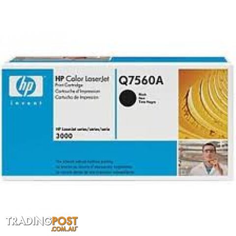 Hewlett-Packard Q7560A Black Toner - Hewlet Packard - HP Q7560A BLACK - 0.15kg