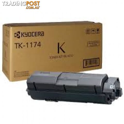 Kyocera TK-1174 Black Toner For M2040dn M2540dn M2640dn - Kyocera - TK-1174 - 1.00kg