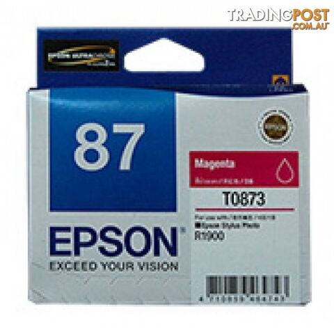 Epson C13T087390 MAGENTA 87 - Epson - EPSON T0873 MAGENTA - 0.00kg