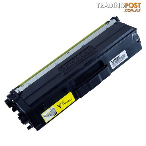 Brother TN-443Y Yellow Toner for HL-L8260 HL-L8360 MFC-L8690 MFC-L8900 - Brother...