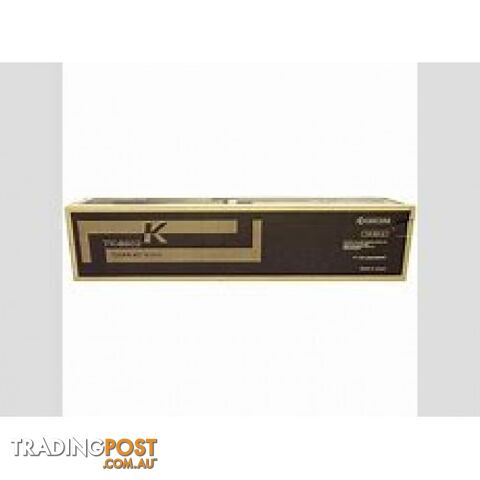 Kyocera TK-8604 Black Toner For FS-C8650DN - Kyocera - TK-8604K Black Toner - 0.00kg