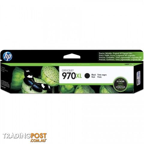 Hewlett Packard HP-970XL Black Ink HIGH YIELD - Hewlet Packard - HP 970XL BK - 0.00kg