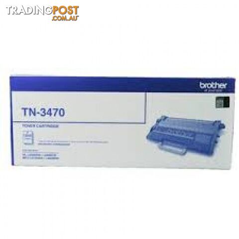 Brother TN-3470 Toner Cartridge for HL-L6200dw HL-L6400dw MFC-L6700dw MFC-L6900dw - Brother - TN-3470 - 0.50kg