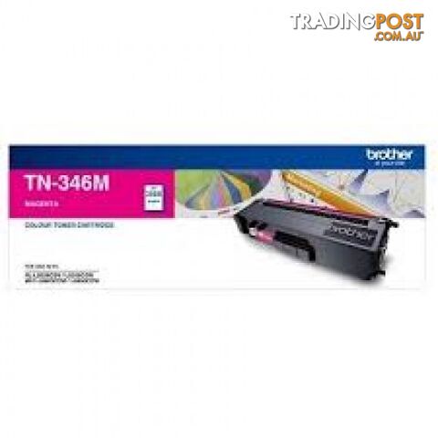 Brother TN-346M Magenta Toner High Yield for HL-L8250 HL-L8350 MFC-L8600...