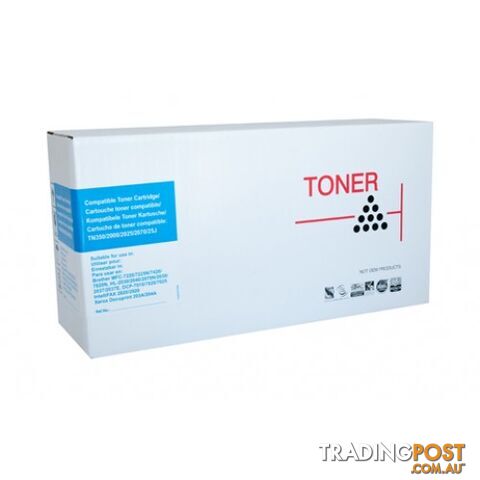 White Box Compatible HP CF412X High Yield Yellow Toner (#410X) - Compatible - WB CF412X Yellow - 0.00kg