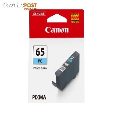Canon CLI-65 Photo Cyan Ink Cartridge for PRO-200 - Canon - CLI-65 Photo Cyan - 0.04kg