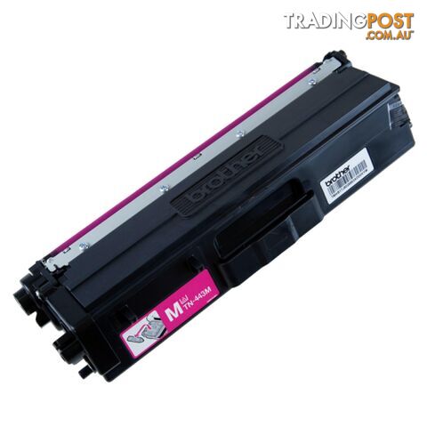 Brother TN-443M Magenta Toner for HL-L8260 HL-L8360 MFC-L8690 MFC-L8900 - Brother - TN-443 Magenta - 0.87kg