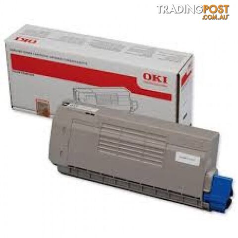 OKI 44318666 WHITE TONER for C711WT Printer - OKI - OKI C711 White toner - 0.00kg
