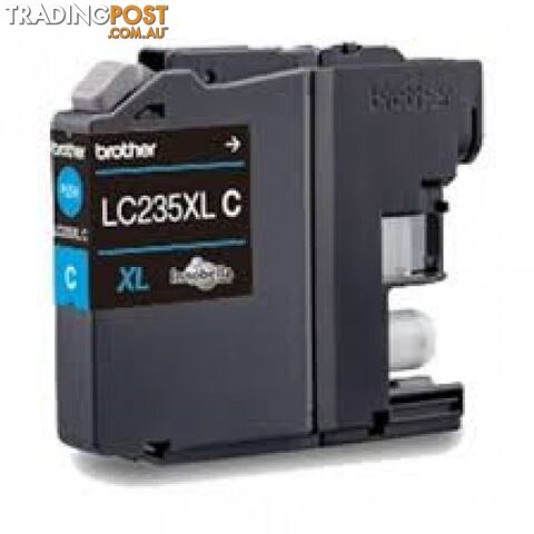 Brother LC235XL  Cyan Ink for DCP-J4120DW MFC-J4620DW MFC-J5320DW MFC-J5720DW - Brother - LC235-Cyan High Yield - 0.00kg