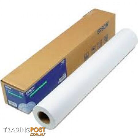 Epson Paper Roll Enhanced Synthetic ADHESIVE 24" X 30M A1 A0 printers C13S041617 135gsm - Epson - Epson 24" paper roll - 0.00kg