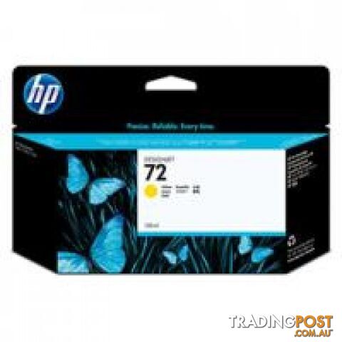 Hewlett Packard #72Y Yellow Ink Cartridge - Hewlet Packard - HP 72 Yellow - 0.00kg