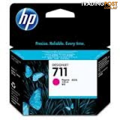 Hewlett Packard HP-711M Magenta Ink cartridge - Hewlet Packard - HP 711 Magenta - 0.05kg