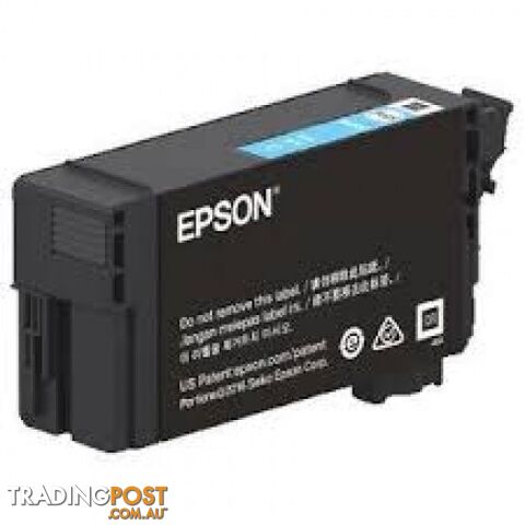 Epson C13T40U200 Ultra Chrome Cyan 40U XD2 50ml for T3160 T5160 - Epson - Epson 40U Cyan - 0.00kg