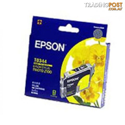 Epson C13T034490 YELLOW ink T0344 - Epson - Epson C13T034490 T0344 - 0.00kg