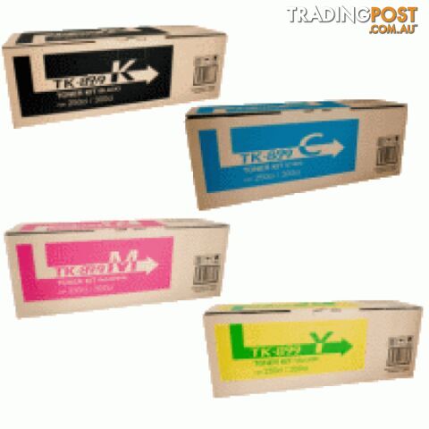 Kyocera TK-899 COMPATIBLE Yellow Toner For FS-C8020 (A3 Printer) - Compatible - W.Box TK-899Y - 0.40kg