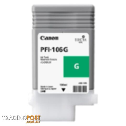 Canon Prograf 6300 6350 6400 6450 PFI-206 Green Ink - Canon - PFI-206 Green -...