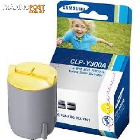 Samsung CLP-300Y 300-SERIES YELLOW Toner - Samsung - SAMSUNG 300 YELLOW - 1.00kg - photo 1 of 1