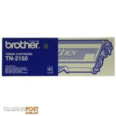 Brother TN-2150 Toner for HL2142 HL2150 MFC7320 MFC7340 MFC7450 MFC7840 - Brother - TN-2150 - 0.96kg