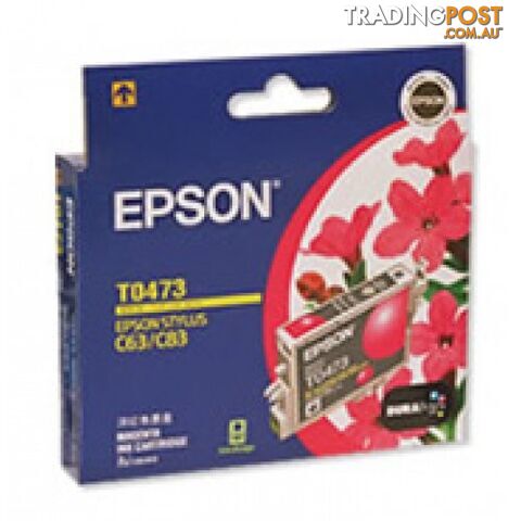 Epson C13T047390 MAGENTA Ink Cartridge T0-473 - Epson - EPSON C13T047390 T0473 - 0.00kg