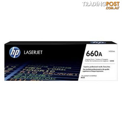 Hewlett-Packard W2004A Imaging Drum [# 660A] for M751dn A3 - Hewlet Packard - HP W2004A drum - 0.94kg