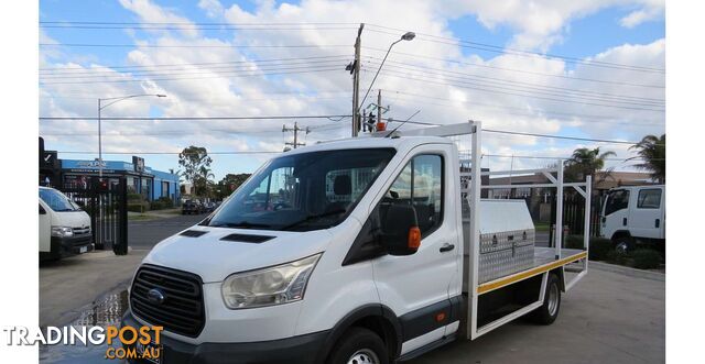 2014 FORD TRANSIT 470E VO CAB CHASSIS