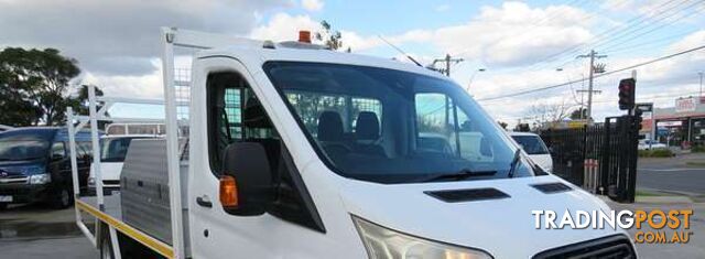 2014 FORD TRANSIT 470E VO CAB CHASSIS