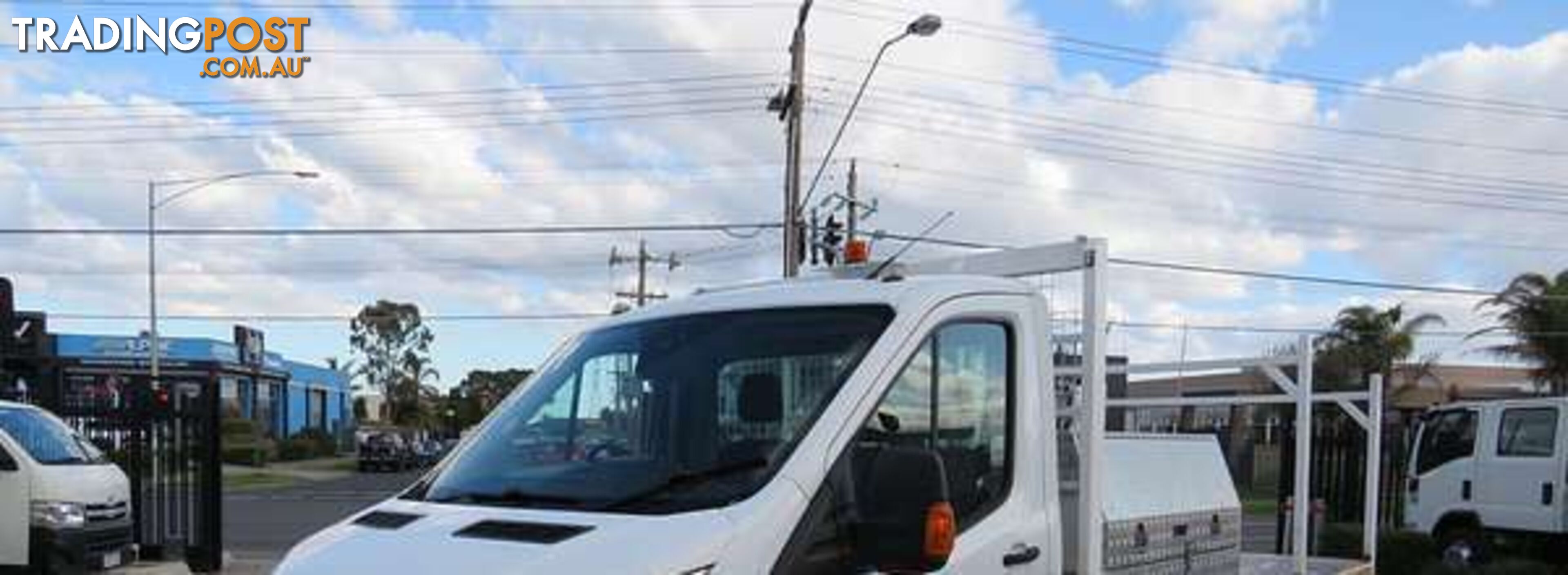 2014 FORD TRANSIT 470E VO CAB CHASSIS