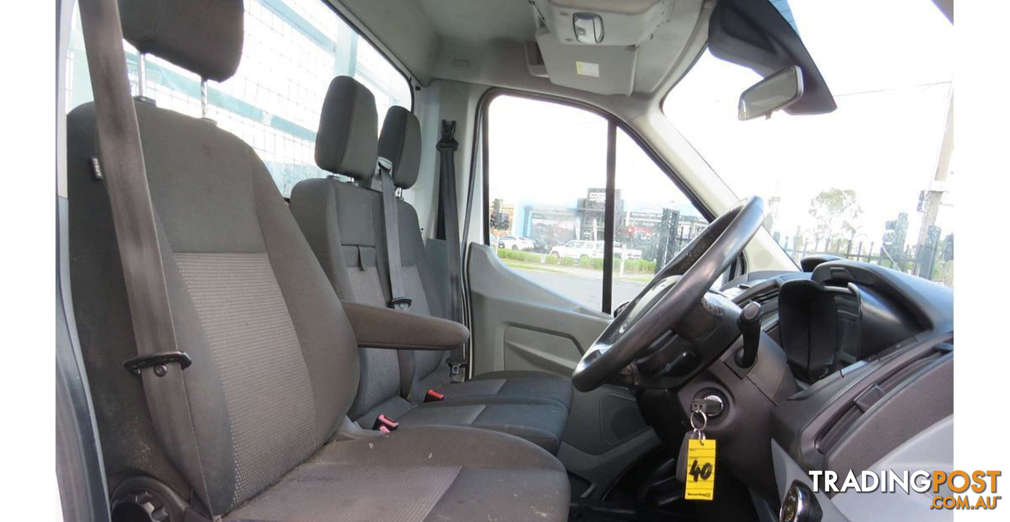 2014 FORD TRANSIT 470E VO CAB CHASSIS