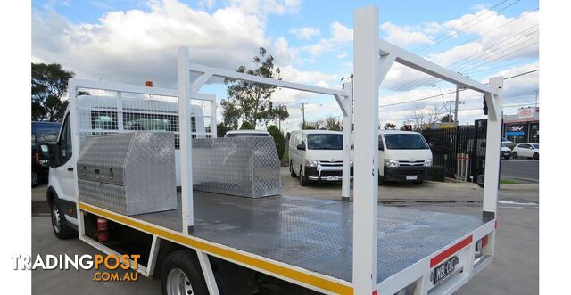 2014 FORD TRANSIT 470E VO CAB CHASSIS