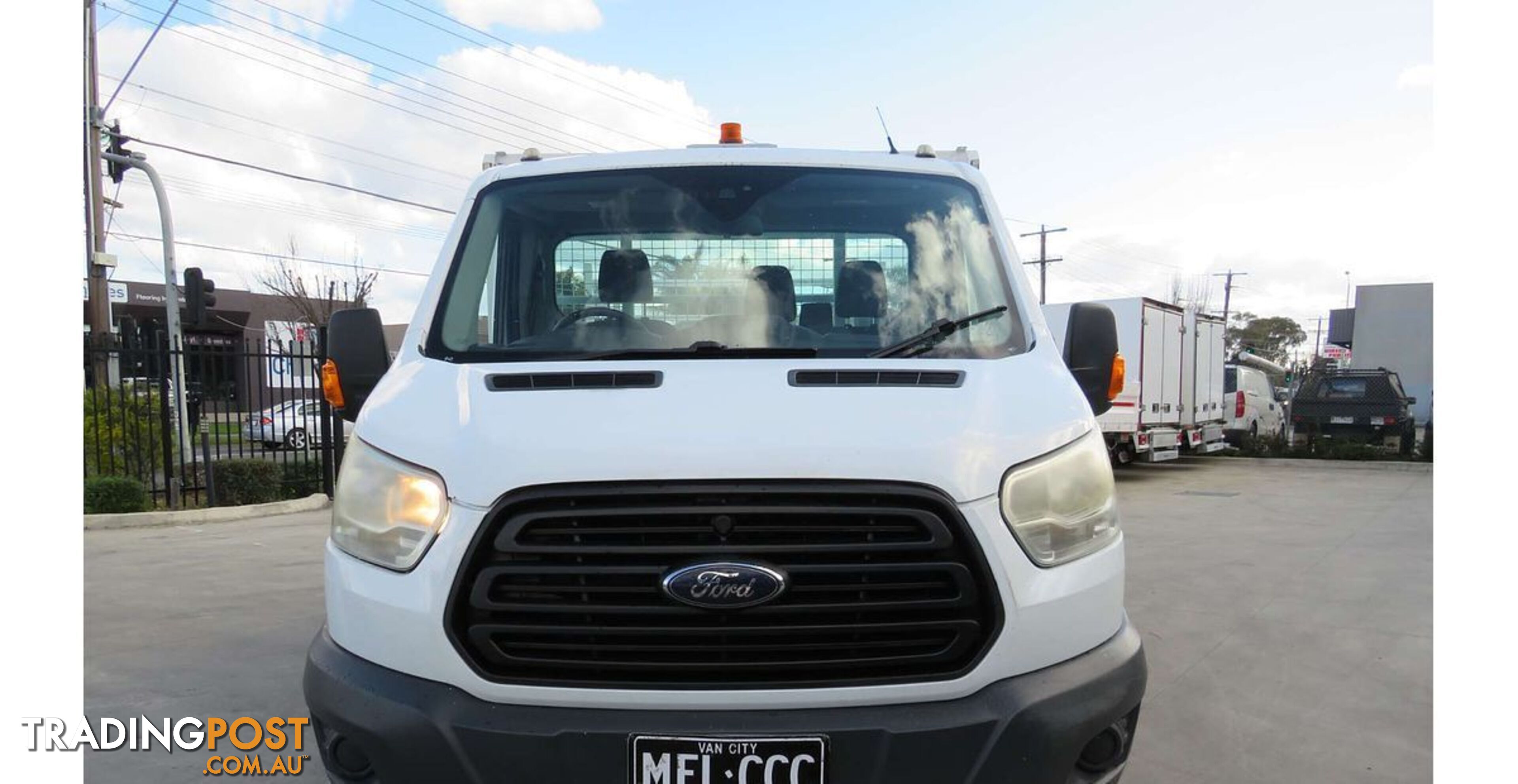 2014 FORD TRANSIT 470E VO CAB CHASSIS