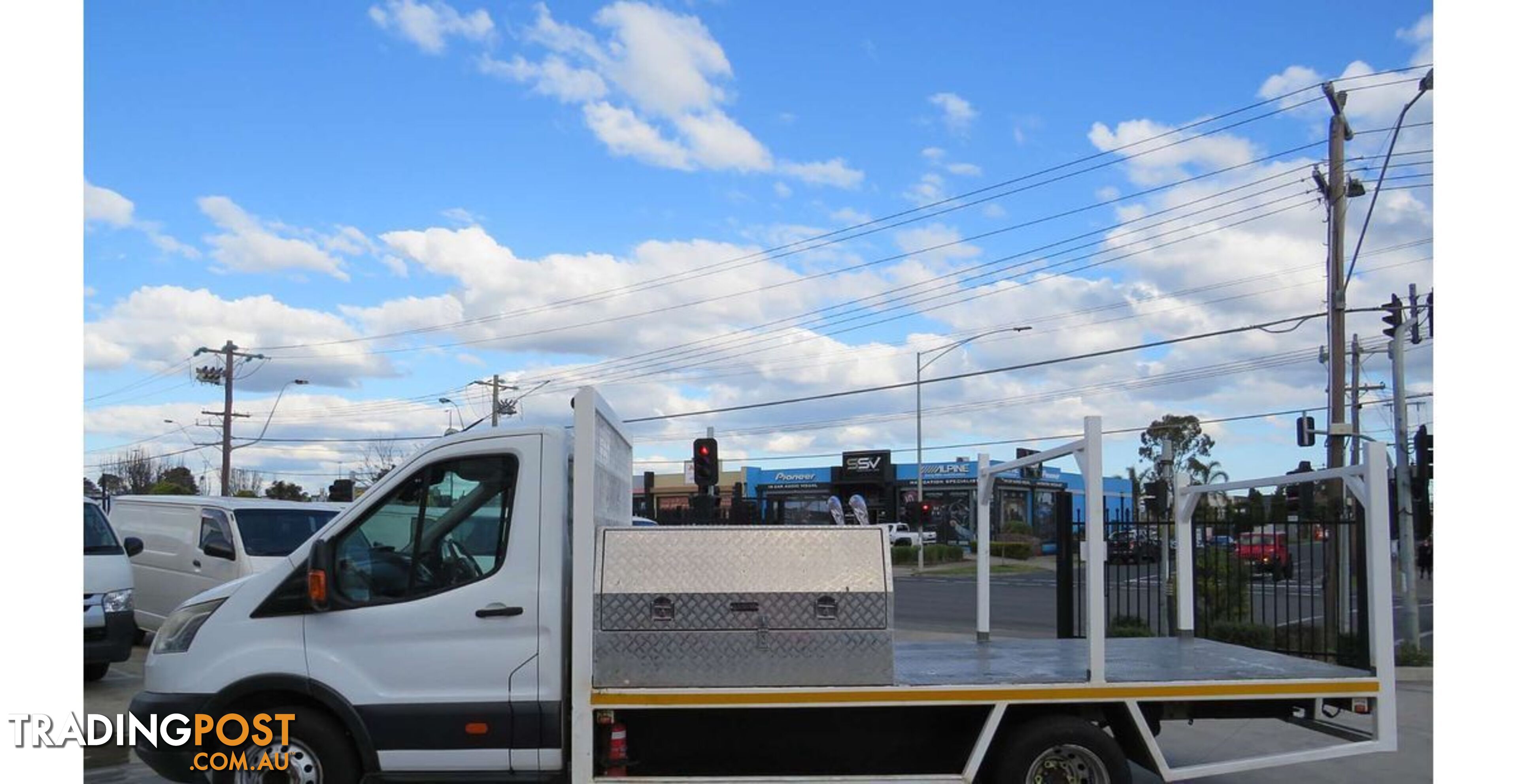 2014 FORD TRANSIT 470E VO CAB CHASSIS